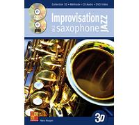 Manu Maugain: Improvisation Jazz 3D: Saxophone: Instrumental Tutor