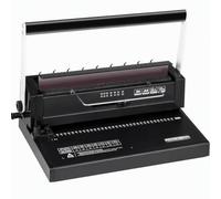 Manual 34-Hole Coil Book Binding ，Spiral Paper Puncher and Wire Punching Binder， for A4a5letter PaperCard Binding