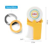 Manual 3D Embossing Label Maker DIY Mini Typewriter Machine with 2 Label Tape Roll - 9mm*300cm Handheld Labeler for Organizing Crafting Home Kitchen School Office