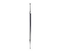 Manual Acupuncture Pen, Double Head Stainless Steel Point Massager Tool Ear Body Point Probe Tip Pen for Deep Tissue