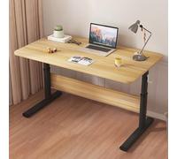 Manual Adjustable Desk, Ergonomic Height Adjustable Standing Desk for Home Office, Study Room, and Bedroom Workstation