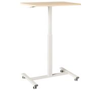 Manual Adjustable Laptop Stand ACADEMIA Light Brown/ White 65 cm 48 cm