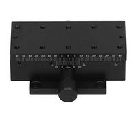 Manual Adjustable Sliding Platform X Axes Precision Dovetail Groove Guide Optical Stage for Optical Equipment Measuring Instruments Aluminum Alloy 40 x 90mm HG A90