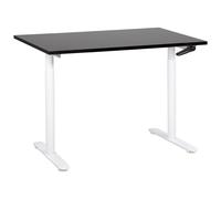 Manual Adjustable Standing Desk DESTINAS Black/ White 120 cm 72 cm