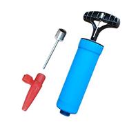 Manual Air Hand Pump - Compact Air Flexible Hose, Needle Nozzle | Manual Pump Quick Inflation for Basketball, Soccer, Volleyball, Football, Beach Balls, Lightweight Pool Toys