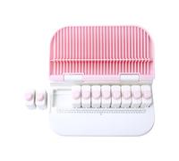 Manual Alphabet Hole Puncher, English Letter Punch for DIY Craft, 26 Letters Embossing Tool with Precise Cutting, Lightweight Plastic Paper Punch for Card Making and