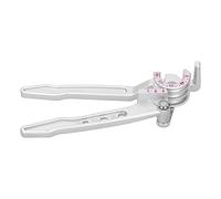 Manual Aluminum Tube Bender, 180 Degree Pipe Bending Tool with Ergonomic Handle, Compact Bender for Copper and Aluminum Pipes, Supports 1/4" 5/16" 3/8" Sizes