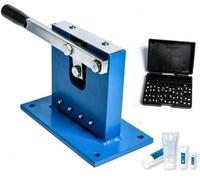 Manual Aluminum Tube Sealer Crimper Pipe Sealing Machine, with Code Printer | Tube Crimping Sealing Machine, Manual Tube Sealing Machine for Aluminum Tube Toothpaste Cosmetic Cream Packing
