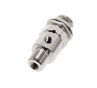 Manual and Pneumatic Mechanical valves Pneumatic Mechanical Valve 2 Position 3 Way M5 1/8 BSPT Multiple Fittings(Tac-3p,with 4mm Fitting)