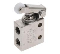 Manual and Pneumatic Mechanical valves Push Button Switches Air Pneumatic 2P3W Roller Lever Mechanical Valve TAC2-31P 8.4mm Port