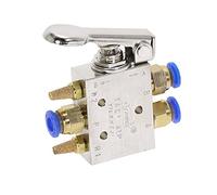Manual and Pneumatic Mechanical valves TAC2-41P Pneumatic Mechanical Valve 2P5W 1/8" Spring Return Roller Lever with Fittings(4mm)