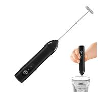 Manual and Portable Beverage Frother | Refillable Foam Whisk with Mixer, Frothing Maker for Hot Chocolate - for Milk, Coffee, Latte, Chocolate, Coffee, Home, Kitchen and Room