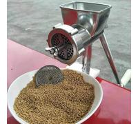 Manual Animal Feed Food Pellet Machine, Household Pet Dog Cat Feed Maker, Full Set Molds - 1.5/2.0/2.3/2.5/3.0/3.5/4/5/6/7/8/9/10mm, for Fish, Bird, Cat, Dog