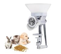 Manual Animal Feed Maker, Pet Dog Cat Feed Food Pellet Machine, Birds Fishing Bait Granulator Pelleter, 1.5/2.5/3/4/5/6/7/8/9/10mm Molds for Fish Parrot Chin Indigo Birds Larks Thrush(6mm)