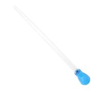 Manual Aquarium Pipette Cleaner 50ml Plastic for Reef Tank Maintenance | Blue Waste Remover, Precise Spot Feeding, Substrate Agitation, 1 Tank Cleaner Included