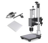 Manual Arbor Press,Heavy Duty Punching Machine,Adjustable Benchtop Stamping Tool for Leather Perforation,Copper Cutting,Riveting,Bearing Removal (No scale)