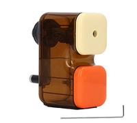 Manual Art Pencil Sharpener, Adjustable Nib, Alloy, Large Capacity Chip Chute - Automatic Pen Advance, Smooth Sharpening, Ideal for Drawing Artists