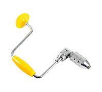 Manual Auger Drill Set For Carpentry Projects Fast Change Bit Systems Steel Build Comfortable Rotating Motion Operations Metal Construction Hand Drill