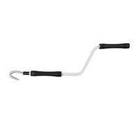 Manual Awning Crank Handle for Roller Shutter, Ergonomic Metal and Rubber Wind Key, Outdoor Canopy Gear Handle Replacement, Sunshade Crank for Patio
