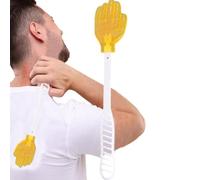 Manual Back Massager - 60g Handheld Deep Tissue Massage Stick, 33x6cm Body Muscle Relaxation Tool | Portable Stress Relief Massager with Ergonomic Grip Design for Seniors Adults Family Use
