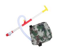 Manual Backpack Fertilizer Spreader Tool for Farm Orchard Use under 15kg | Fabric Bag, Metal and Plastic Construction, Long Tube, Adjustable Handle, Ergonomic Straps, Manual Mechanical Pumping Action