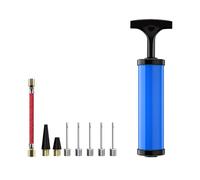 Manual Ball Pumps Small Sports Ball Inflator With 5 Needle Nozzle Hoses Hand Pumps For Volleyballs Soccer Basketball Portable Air Inflator