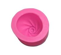 Manual Baozi Mold, Silicone Steamed Bun Press Maker Tool | Durable Silicone Baozi Mold, Creates Professional Steamed Buns For Home Cooks, Fits For Cooking Pink Small 1pc