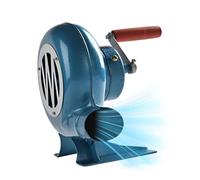 Manual Barbecue Fan BBQ Blower - Hand CrankFan, Popcorn Blower, Cooking BBQ Aerator, Charcoal Lighter, Iron Gears (120W)