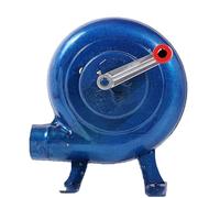 Manual Barbecue Fan BBQ Blower - Hand CrankFan, Popcorn Blower, Cooking BBQ Aerator, Charcoal Lighter, Iron Gears (120W)