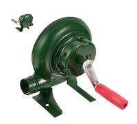 Manual Barbecue Fan Hand CrankBlower, BBQ Blower, BBQ Charcoal Lighter Grill, for Camping/Picnic(120W)
