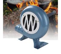 Manual Barbecue Fan Hand CrankBlower - Fan, Small Hand Blower, Powerful Aerator, for Fire Bellows Hand Crank Tool (120W)