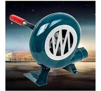 Manual Barbecue Fan Handheld Popcorn Blower, Hand Crank Popcorn Blower for Camping, Hiking, Hand Tool for Starting the Flame (300W)