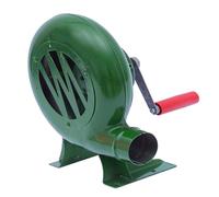 Manual Barbecue Fan High Strength Handheld Forge Blower,Cooking Air Blower with Hand Crank for Camping/Picnic/Outdoor Fire Starter(120W)