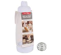 Manual Batter Dispenser Dough Dispenser Batter Mixing Bottle with Stainless Steel Stirring Ball Batter Shaker Bottle Pastry Baking Tools with Label Dispenser Measurement for Cupcakes Muffins Waffles