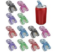 Manual Beer Can Ring Opener - Ring-Pull Can Lifter | Easy Pop-Top Puller | Handy Beer Tab Removal Tool for Home Bar or Party | Compact Cans Tab Remover - Lightweight Access Aid - 12 Pieces
