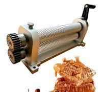 Manual Beeswax Comb Foundation Roller Mill, 280mm Beeswax Roller, Aluminum Alloy, Portable Bee Wax Press, Beekeeping Tools for Producing Honeycomb 5.1mm