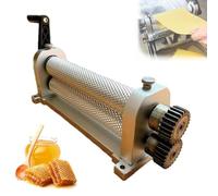 Manual Beeswax Comb Foundation Roller Mill, 280mm Portable Bee Wax Press, Aluminum Alloy Beekeeping Tools, for Producing Honeycomb 5.4mm