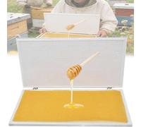 Manual Beeswax Foundation Press with Embossing Mold for Beekeeping