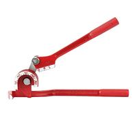 Manual Bender Hand Bending Tool, Pipe Tube Bender Machine for 6mm/8mm/10mm Pipes, 180 Degrees Bending Angle with Ergonomic Design and Clear Scale, Ideal for Fuel Lines and Brake Pi