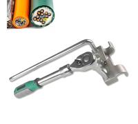 Manual Bending Tool Set, Stainless Steel Construction, Max. Bending Diameter 25 mm, Portable Split Type for Various Cables