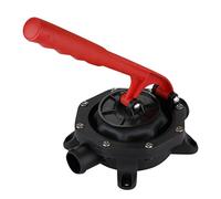 Manual Bilge Pump, 720GPH Manual Diaphragm Boat Marine Hand Bilge Plastic Water Self-Priming Pump (Black)