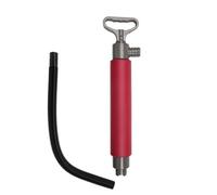 Manual Bilge Pump Hand Water Pump Portable Bilge Pump for Kayaks Canoes Small Boats Red Orange Yellow Nylon Plastic 4.1 x 2.4 x 18.1 28.7 Inches (Red)