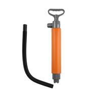 Manual Bilge Pump Hand Water Pump Portable Bilge Pump for Kayaks Canoes Small Boats Red Orange Yellow Nylon Plastic 4.1 x 2.4 x 18.1 28.7 Inches (Orange)