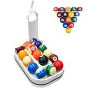 Manual Billiards & Snooker Training Rack,3D Printed Setter & Launcher,Portable Billiards Training Practice Tool,Billiards Accuracy Practice Aid,For Accuracy & Cue Control(Orange)