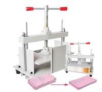 Manual Binding Press, 1500kg Pressure, 3-Sided Baffles, for Documents, Books, Stamps, Invoices, A3 A4 A5 Sizes