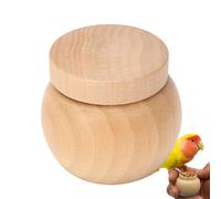 Manual Bird Feeder,Wooden Bird Feeding Box | Training Jar, Enthusiasts, Men And Women, Feeding