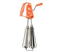 Manual Blender - Kitchen Rods | Batedeira | Stainless Steel Whisper with 2 Mixing Heads | Rod Blender | Egg Mixer Pendant with Comfortable Grip, Suitable