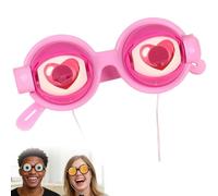Manual Blink Action Glasses for Performances, Pranks, and Costume Parties