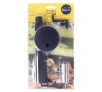 Manual Blower Air Pump for Outdoor Cooking Manual Crank Operation Backyard Grill Lightweight Barbecue Air Pump