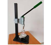 Manual Bottle Capper, Long Handle Cap Sealing Machine Lever Design for Easy Pressing, Stainless Press Capping Machine Perfume Capper for Perfume Bottle Essential Oil Bottle.